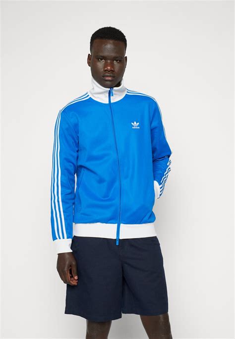 adidas jacke schwarz weiß blau|Adidas Man adicolor Classics Firebird Originals Jacket .